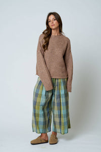 Nothing Extra Mock Neck Sweater