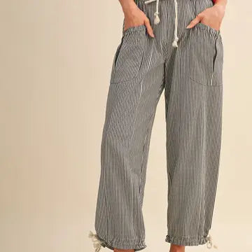 The Sunset Stripe Parachute Pants