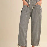 The Sunset Stripe Parachute Pants