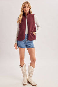 Weekend Plans Sherpa Vest
