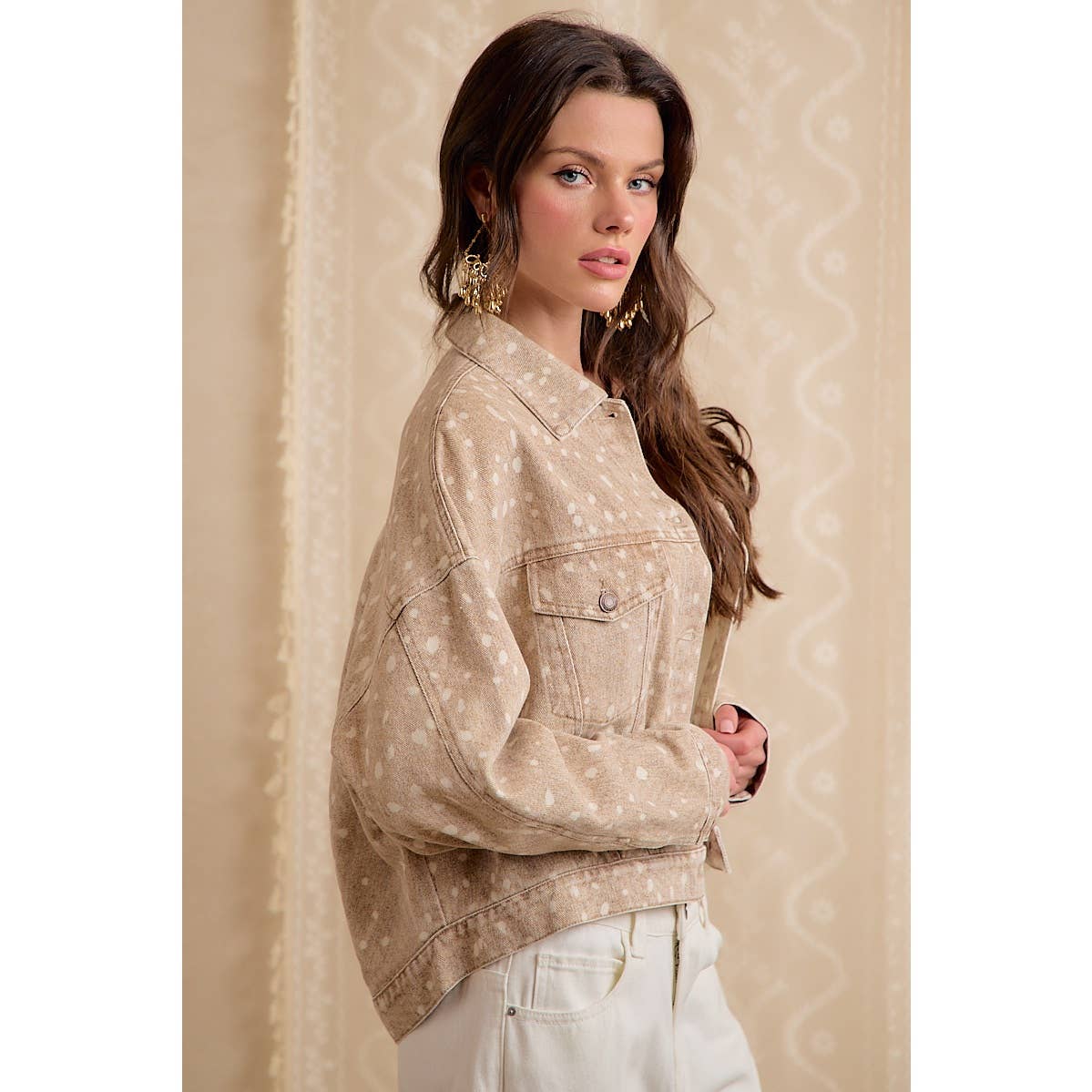 Fawn Over You Denim Jacket