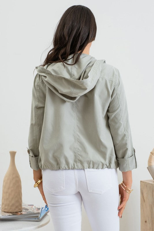 Andie Light Weight Hooded Jacket