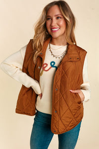 Lisa Quilted Puffer Vest