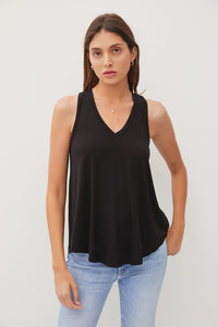 Georgia Soft Basic V-Neck Tank