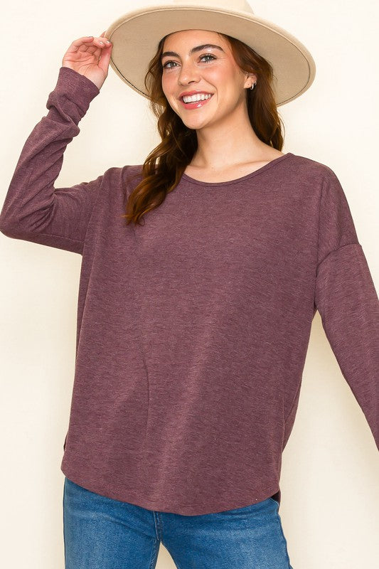 The Everday Pullover Knit Top