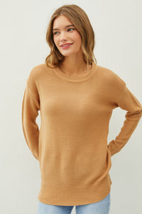 Janelle  Basic Boyfriend Fit Sweater