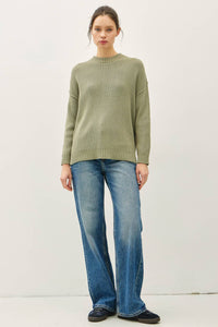 The Laramie Mock Neck Sweater – Relaxed Fit Everyday Pullover
