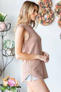 Everly Ribbed Sleeveless Tank