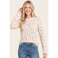 Sweet & Simple Floral Thermal: Cream