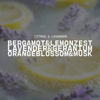 16 oz Butter Jar Candle: Citrus & Lavender