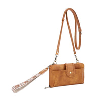Camden Ridge Crossbody Wallet – Vegan Leather with Wristlet & Adjustable Strap