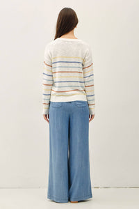 The Camden High Rise Wide Leg Pants – Pull-On Elastic Waist Draped Everyday Trousers for Women