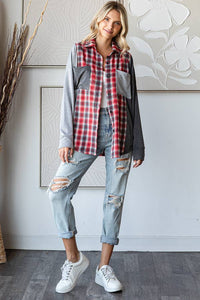 Holiday Spirit Plaid Shacket