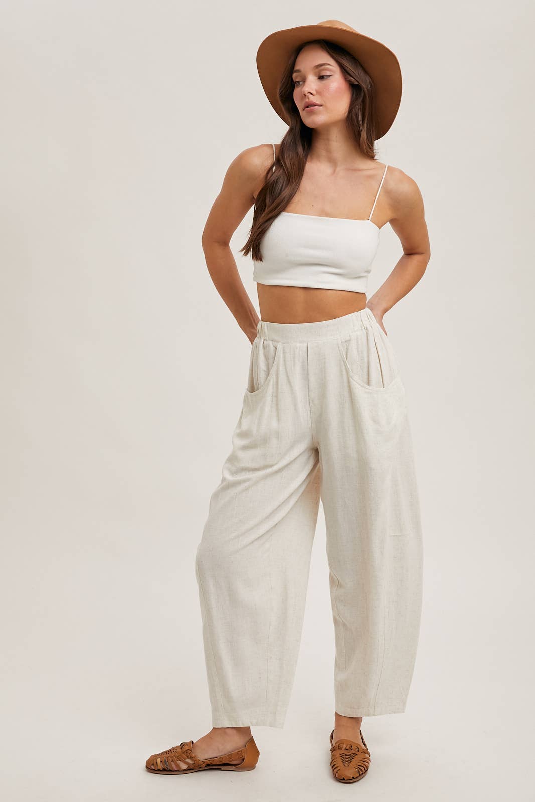 Everyday Comfort Barrel Pants