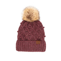 C.C Bobble Beanie Hat