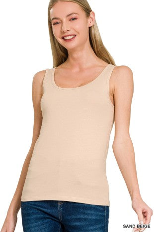 The Essential Cotton Tank – Relaxed Fit Everyday Sleeveless Top