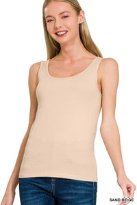 The Essential Cotton Tank – Relaxed Fit Everyday Sleeveless Top