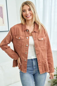 Feelin' Good Jacket: Rust