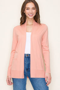 Oh So Soft Classic Open Front Cardigan