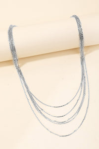 Layered Dainty Chain Necklace