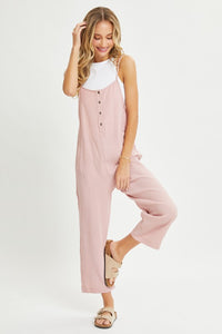 Piper Button Detail Casual Jumpsuit
