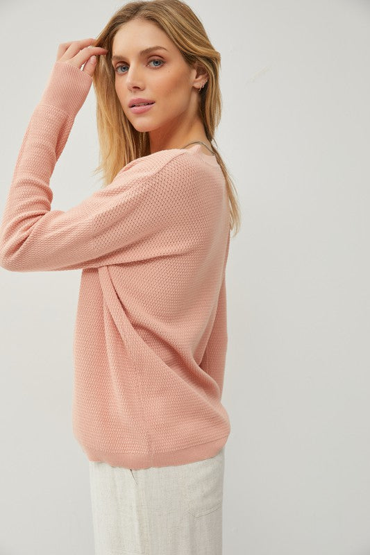 Penelope Perfect Fit Classic Crew Sweater