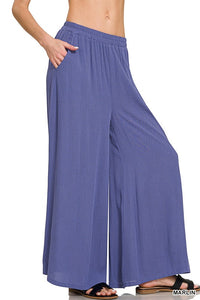 Surf Side Pull On Wide Leg Pants