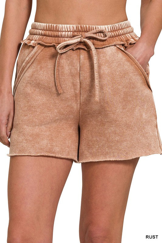 Summer Vacay Pull On Comfy Shorts
