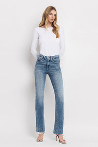 Lovervet Madison Tummy Control High Rise Bootcut Jeans – Shaping Stretch Denim