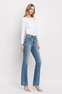 Lovervet Madison Tummy Control High Rise Bootcut Jeans – Shaping Stretch Denim