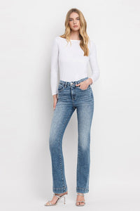 Lovervet Madison Tummy Control High Rise Bootcut Jeans – Shaping Stretch Denim