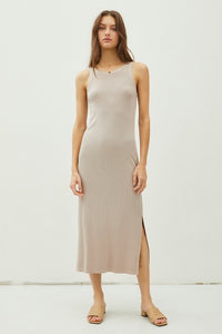 Kayla Ribbed Midi Dress