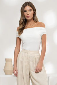 Lucy Reversible Off the Shoulder Blouse