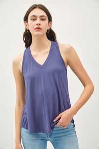 Georgia Soft Basic V-Neck Tank