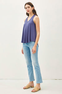 Georgia Soft Basic V-Neck Tank