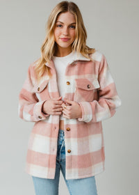 Fall Favorite Plaid Jacket