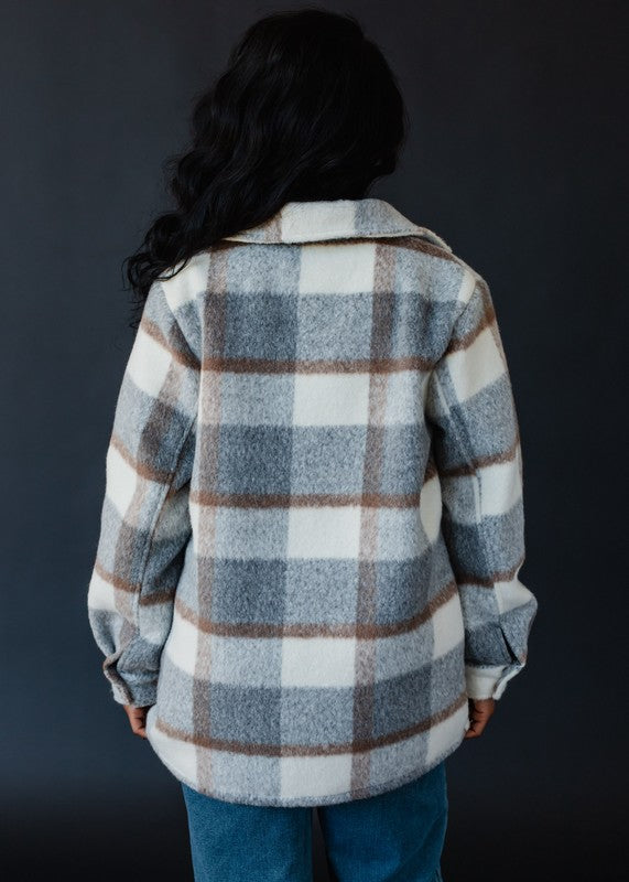 Fall Favorite Plaid Jacket