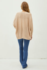 Miranda Slouchy Fit Open Front Cardigan