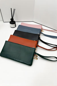 Greenwich Vegan Leather Wristlet Wallet