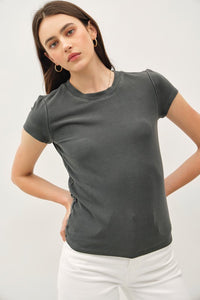 The Classic Ribbed Baby Tee