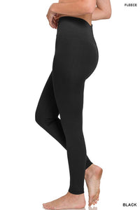 The Willowbrook Fleece-Lined High Waist Leggings – Seamless Diamond Band Fit (S/M–L/XL)