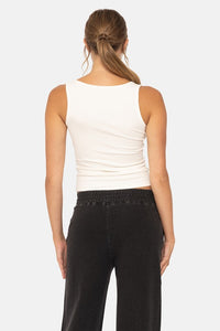 MonoB Square Neck Ribbed Tank