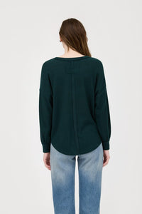 Lily Soft and Cozy Casual Henley Top