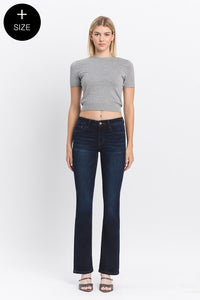 Dakota Plus Size Bootcut Jeans – Vervet by Flying Monkey Comfort Stretch Denim (14W–20W)