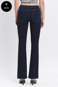 Dakota Plus Size Bootcut Jeans – Vervet by Flying Monkey Comfort Stretch Denim (14W–20W)