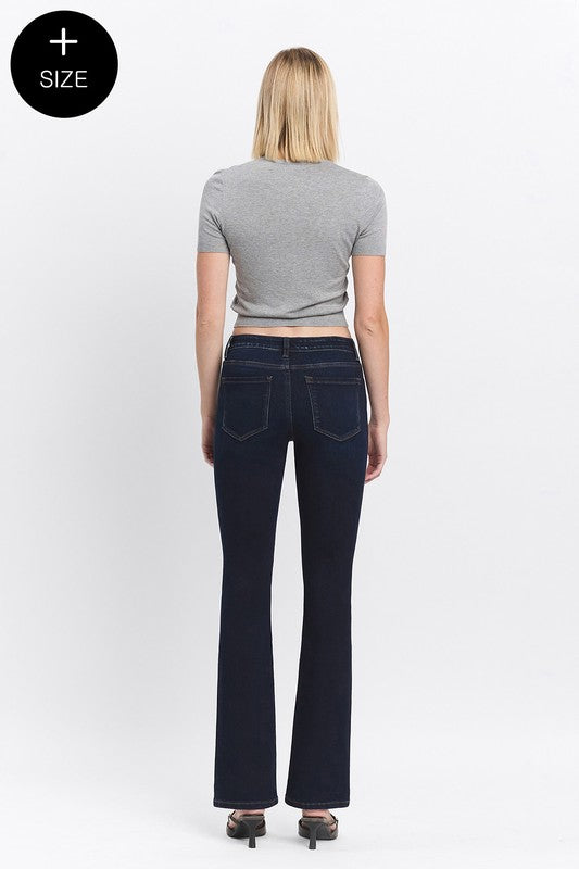 Dakota Plus Size Bootcut Jeans – Vervet by Flying Monkey Comfort Stretch Denim (14W–20W)