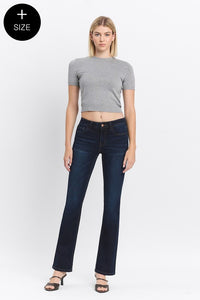Dakota Plus Size Bootcut Jeans – Vervet by Flying Monkey Comfort Stretch Denim (14W–20W)