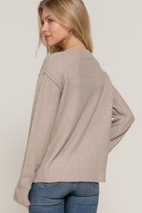 Piper Mock Neck Cozy Sweater