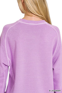 Vera Pigment Dyed French Terry Pullover