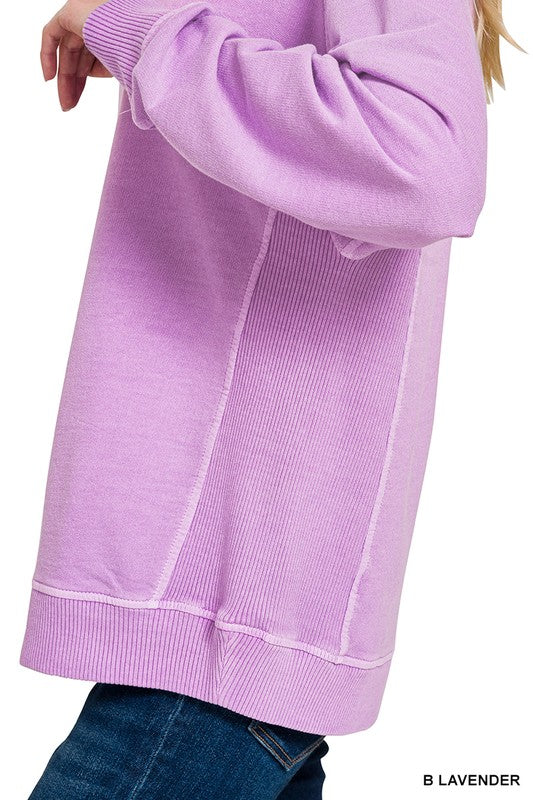 Vera Pigment Dyed French Terry Pullover